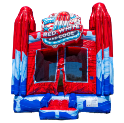 Red, White, and Cool Bounce Houst