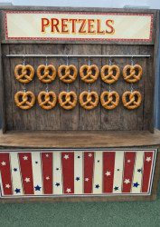 Vintage Carnival Stall: Pretzels