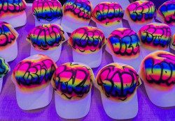 Airbrush Baseball Hats