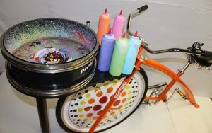 spin art bike